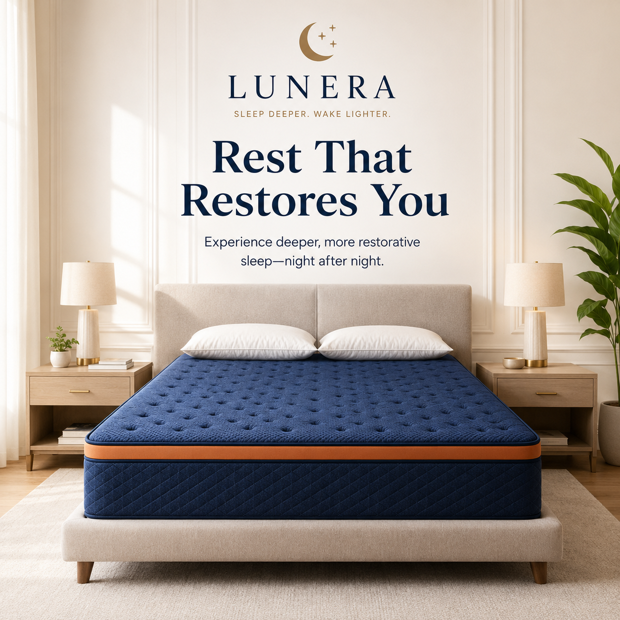 LUNORA | Quiet Comfort, All Night Long